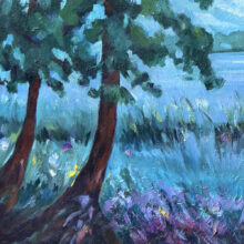 Moody-Evening-at_Lake-oil-landscape-painting-1c