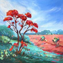 Red-tree-oil-painting-1