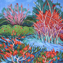 Stream-Garden_landscape-painting-1