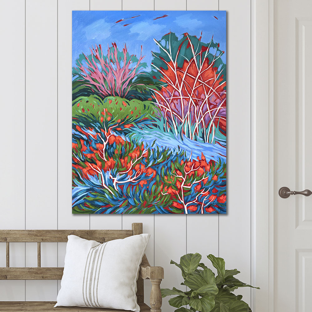 Stream-Garden_landscape-painting-1b