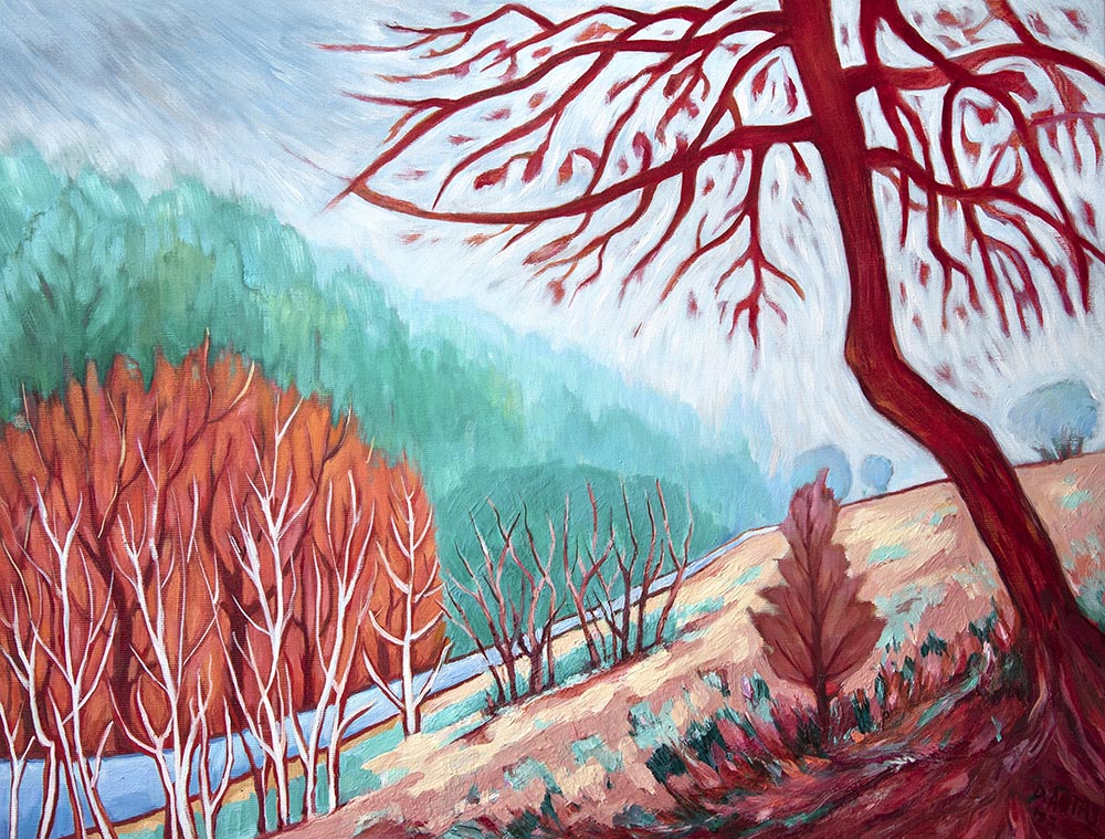 Stream-II-Garden_landscape-painting-1