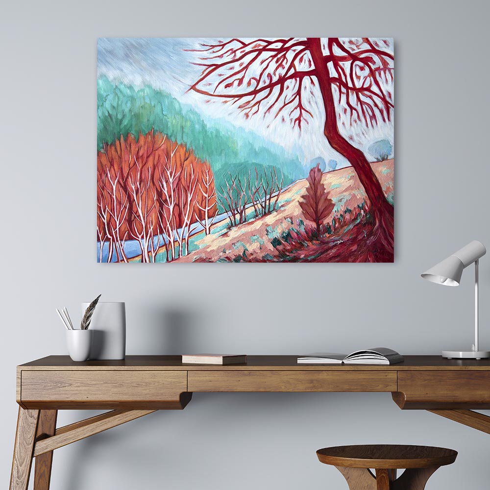 Stream-II-Garden_landscape-painting-1b