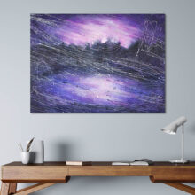 Świetlistość obraz abstrakcja akryl