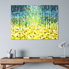 Świetlistość obraz abstrakcja akryl